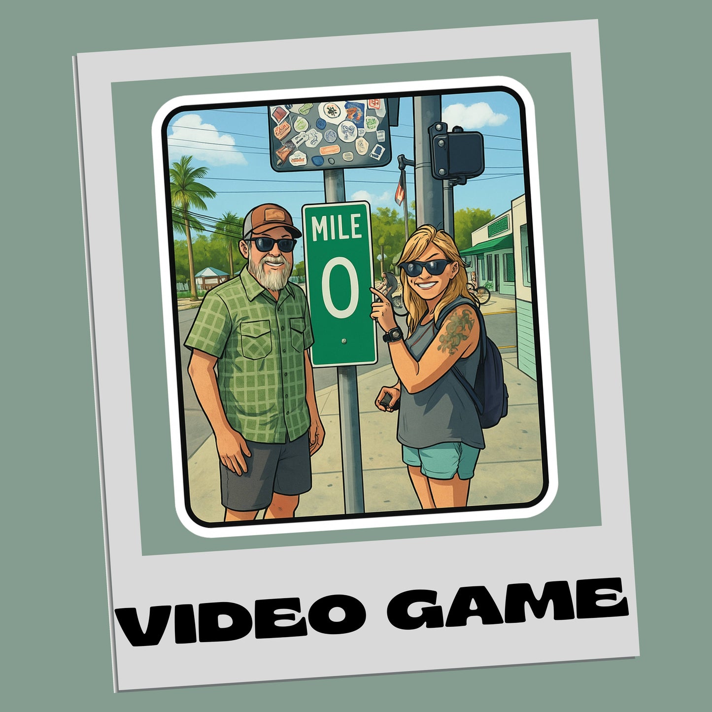 Custom Ghibli, Cartoon or Video Game style stickers from your images