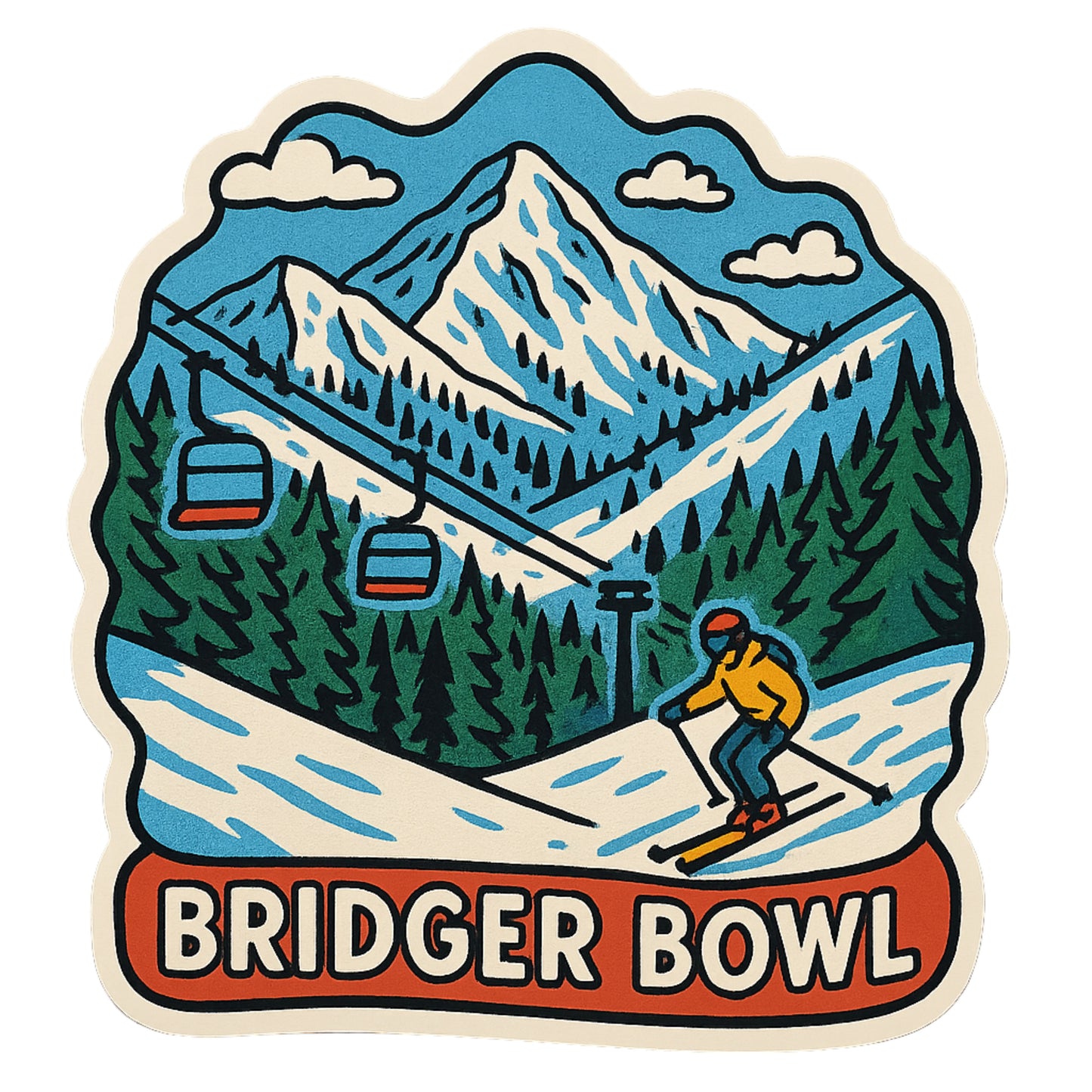 Custom Variety pack of National Park and vacation stickers, Sticker Pack, National Parks, Vacation Stickers