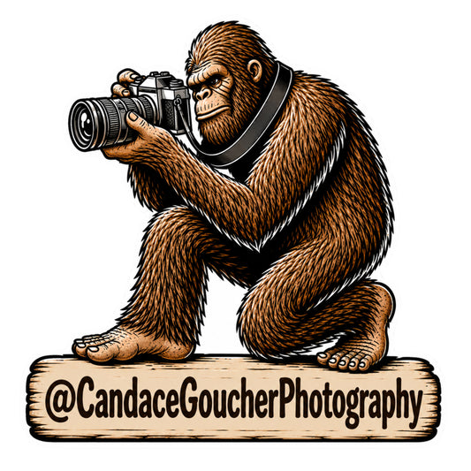 Custom Bigfoot Photographer Logo Digital Download