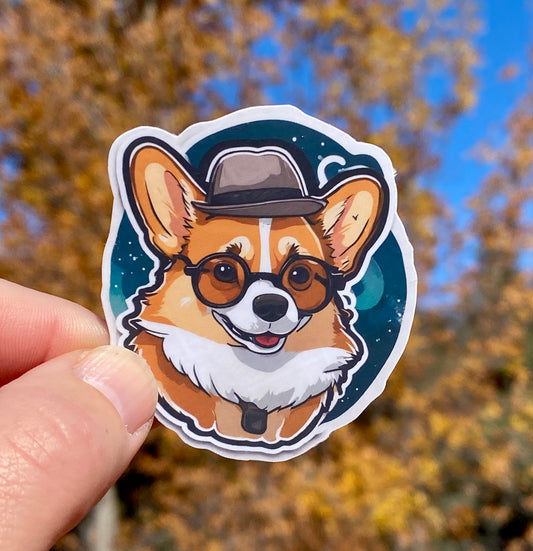 Cute Corgi Sticker, Corgi Lover, Dog Mom, Dog Lover, Cute Corgi Sticker, Animal Stickers, Gifts for dog owners, corgi butt, Corgi, Corgi Mom