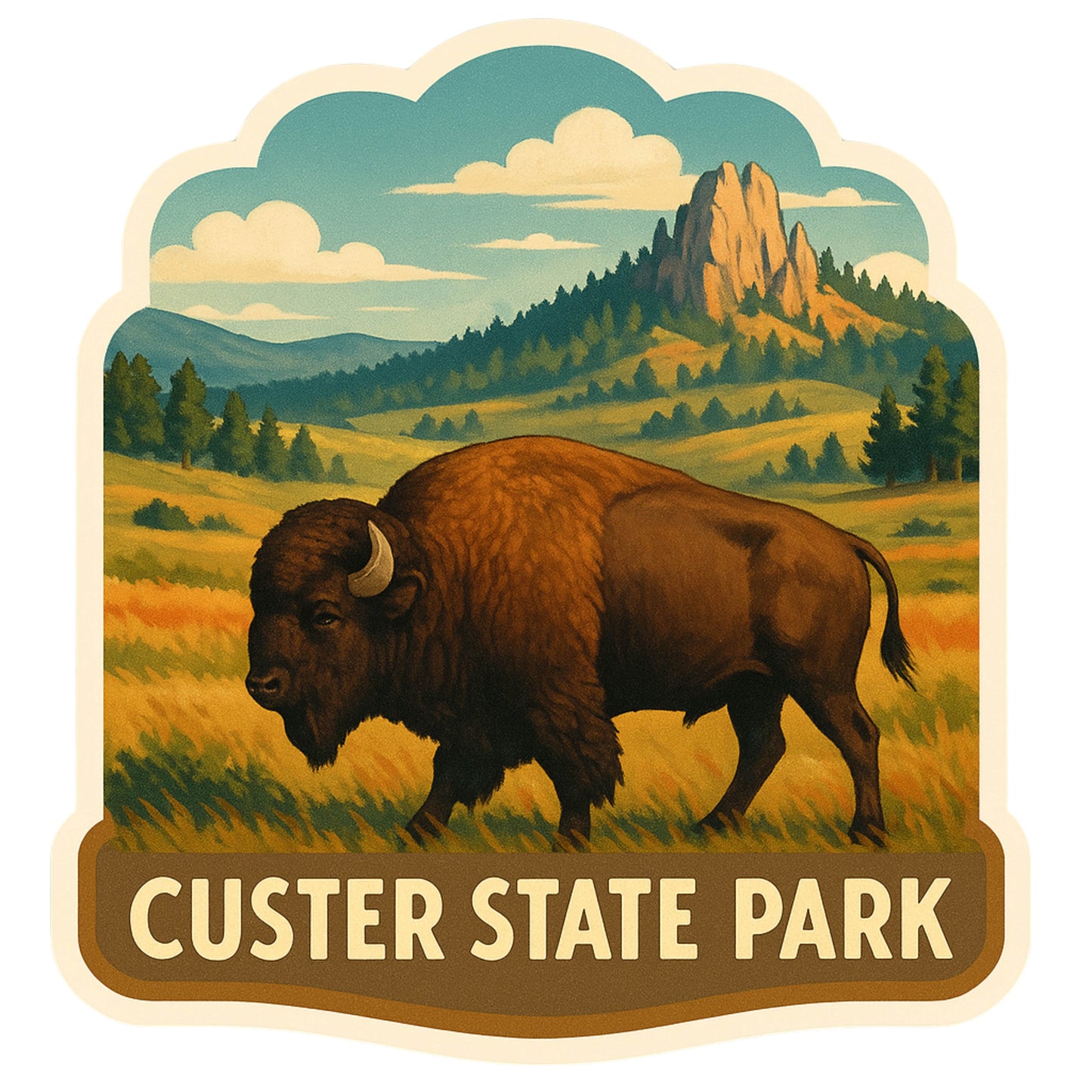 Custom Variety pack of National Park and vacation stickers, Sticker Pack, National Parks, Vacation Stickers