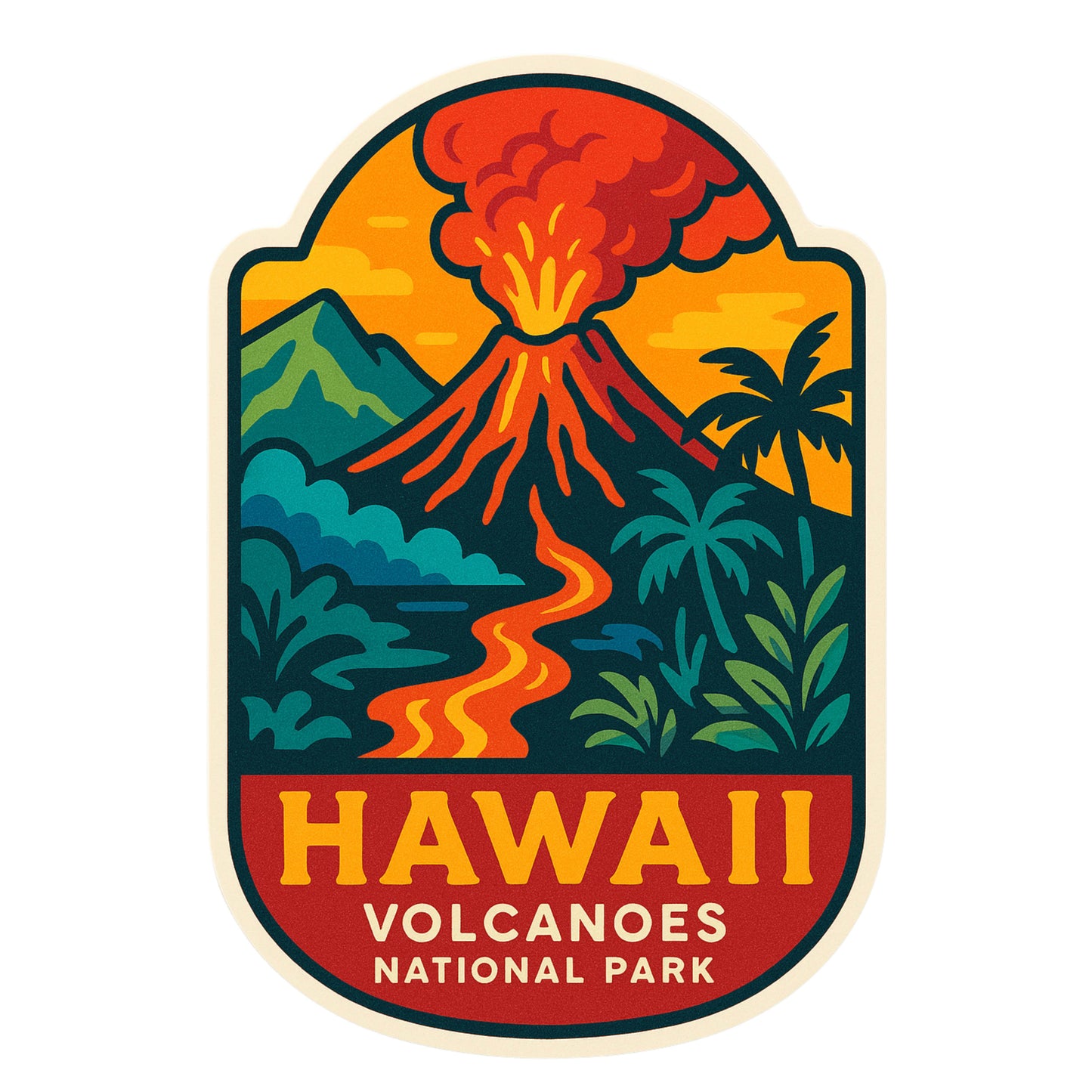 Custom Variety pack of National Park and vacation stickers, Sticker Pack, National Parks, Vacation Stickers