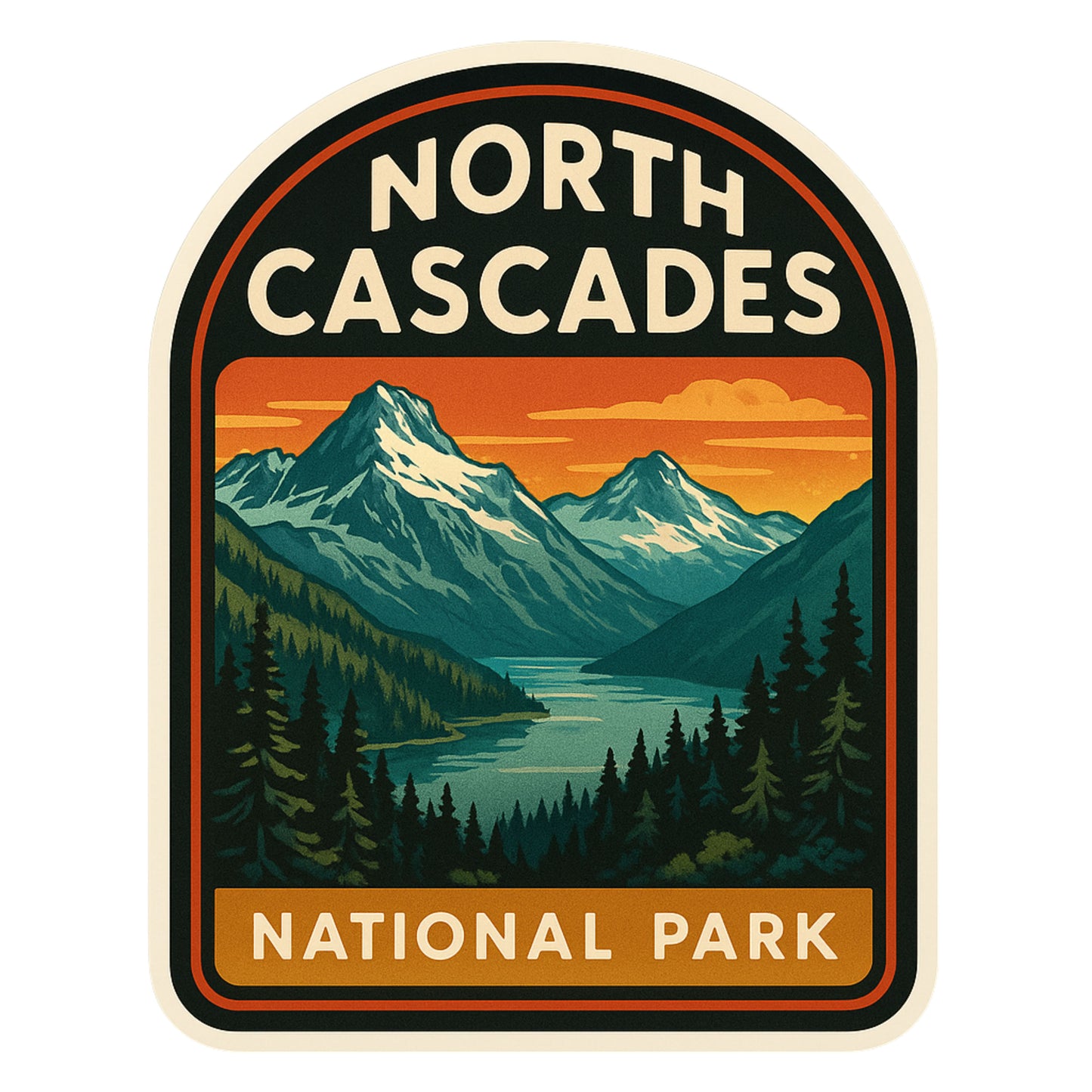 Custom Variety pack of National Park and vacation stickers, Sticker Pack, National Parks, Vacation Stickers