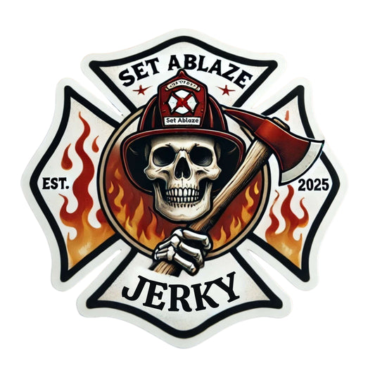 Custom Skeleton Firefighter Set Ablaze Logo Digital Download