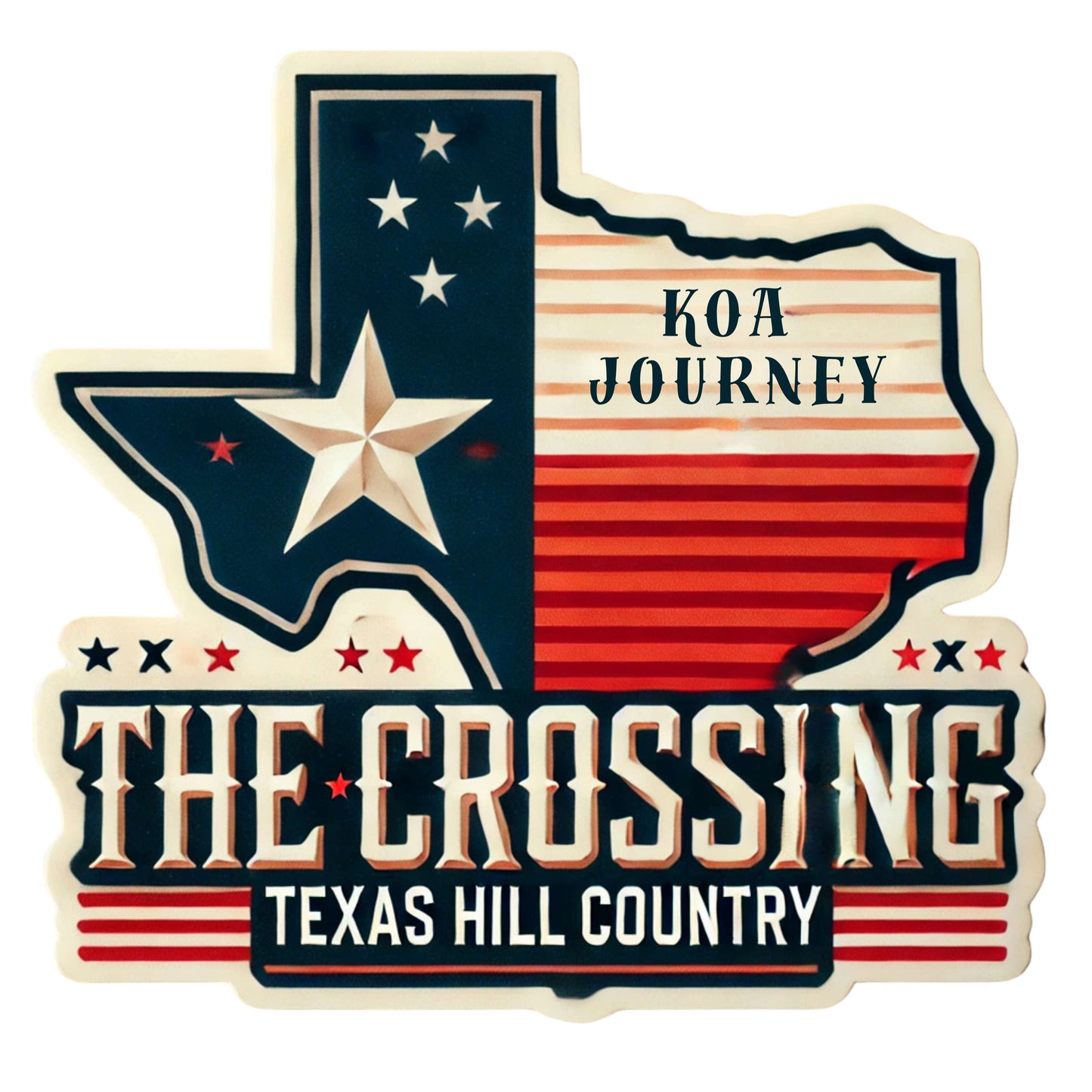 The Crossing KOA Custom Stickers