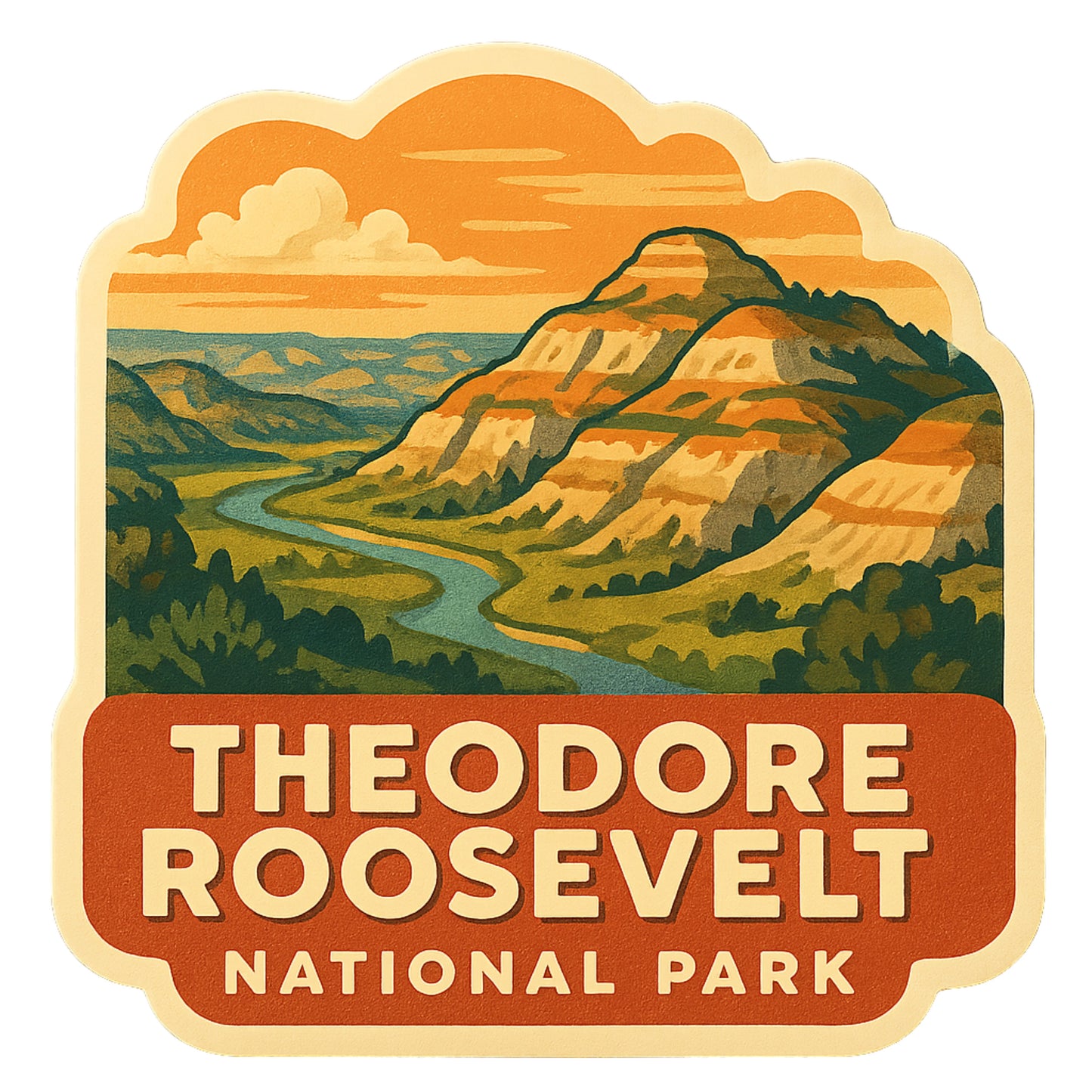 Custom Variety pack of National Park and vacation stickers, Sticker Pack, National Parks, Vacation Stickers